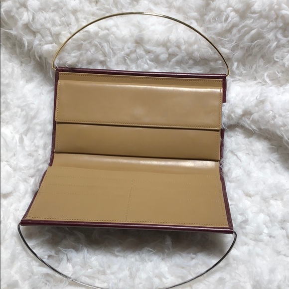 Cartier vintage bag w/matching clutch wallet - Picture 8 of 8